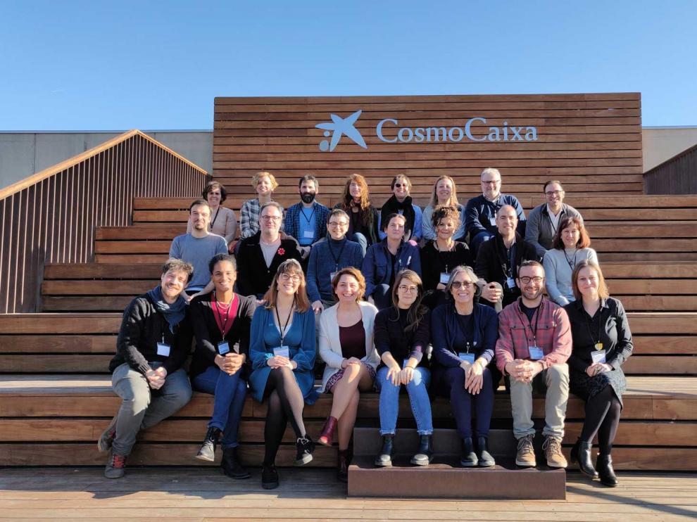 Primera reunión de trabajo en Cosmo Caixa, Barcelona, del consorcio Newsera.
