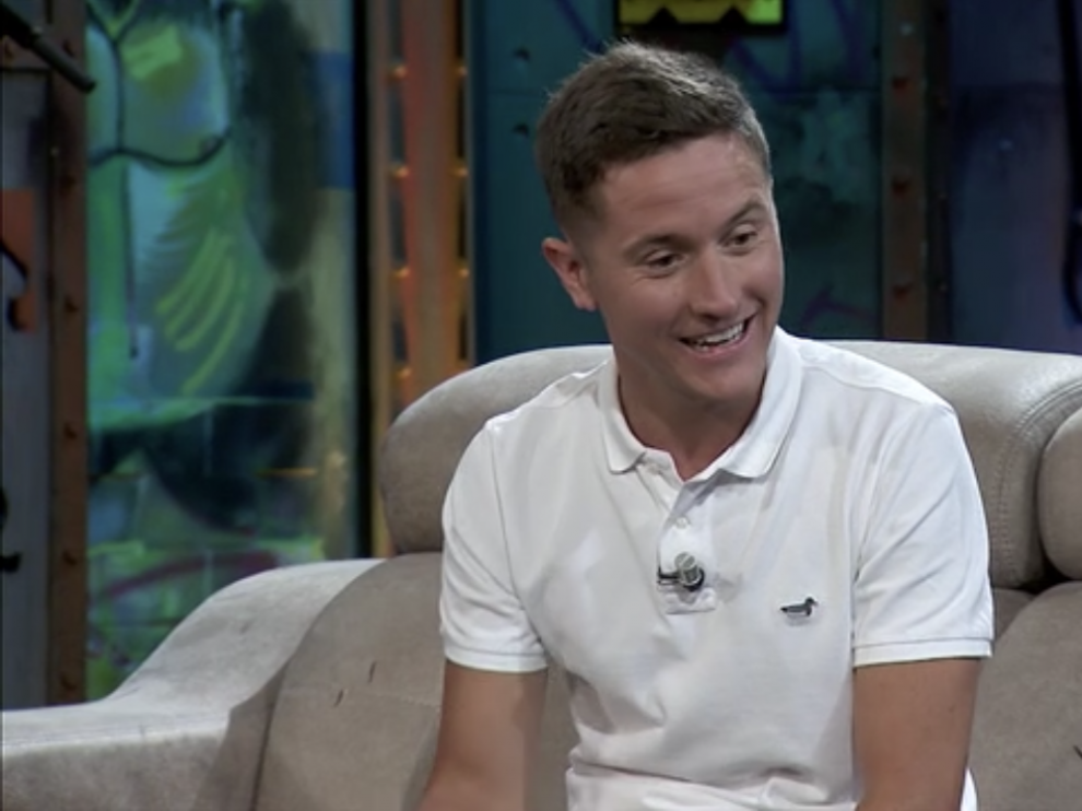 Ander Herrera, durante su entrevista en 'La Resistencia'.