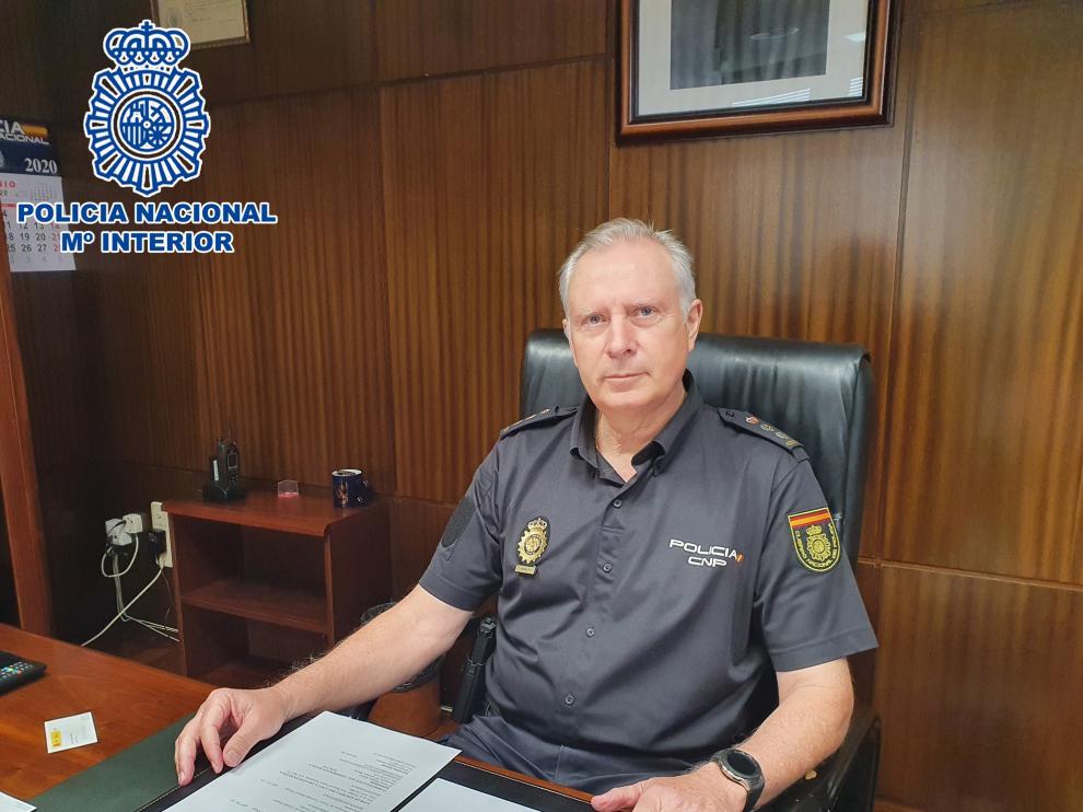 Álvaro Rodríguez, nuevo jefe de la Comisaría Provincial de Huesca.
