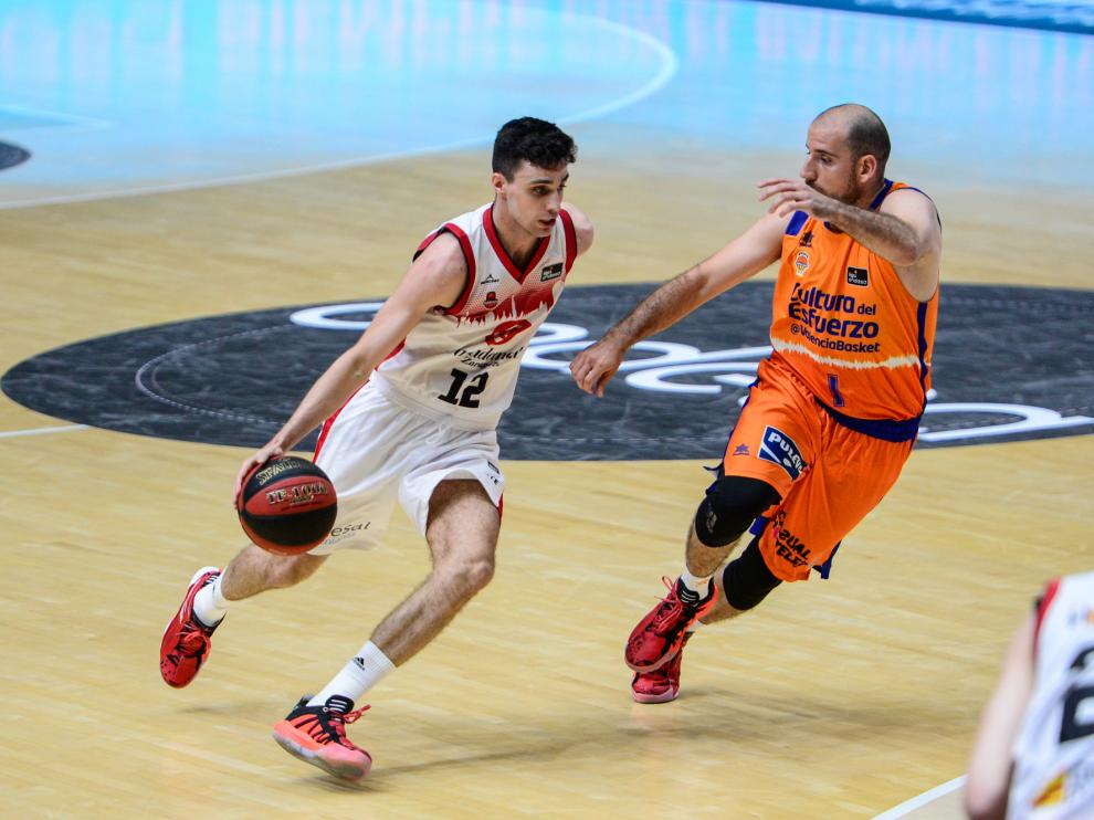 Carlos Alocén, base del Casademont Zaragoza