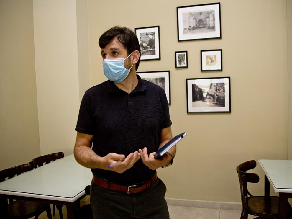 Javier Zarzosa, director gerente del Balneario de la Virgen de Jaraba.