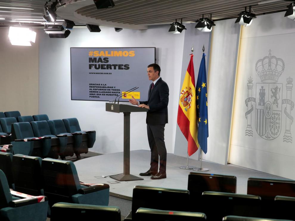 Rueda de prensa de Pedro Sánchez