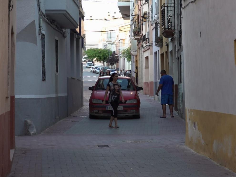 Zaidín, este domingo 21 de julio por la tarde.