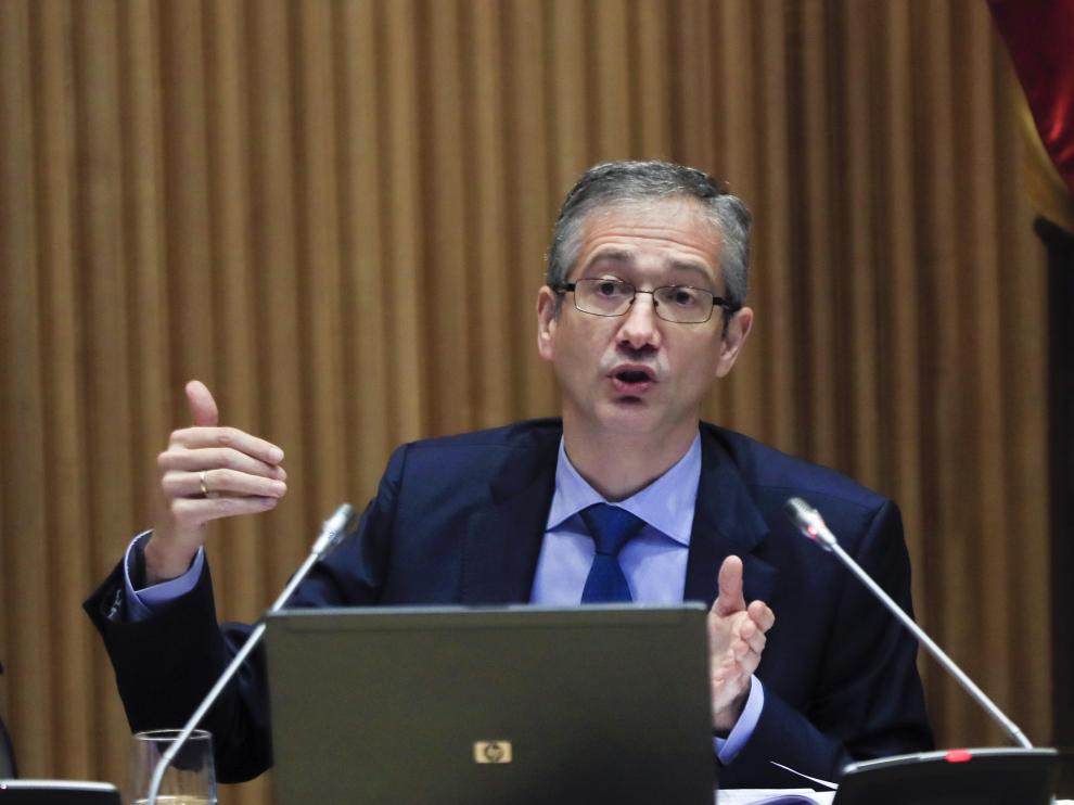 El gobernador del Banco de España, Pablo Hernández de Cos