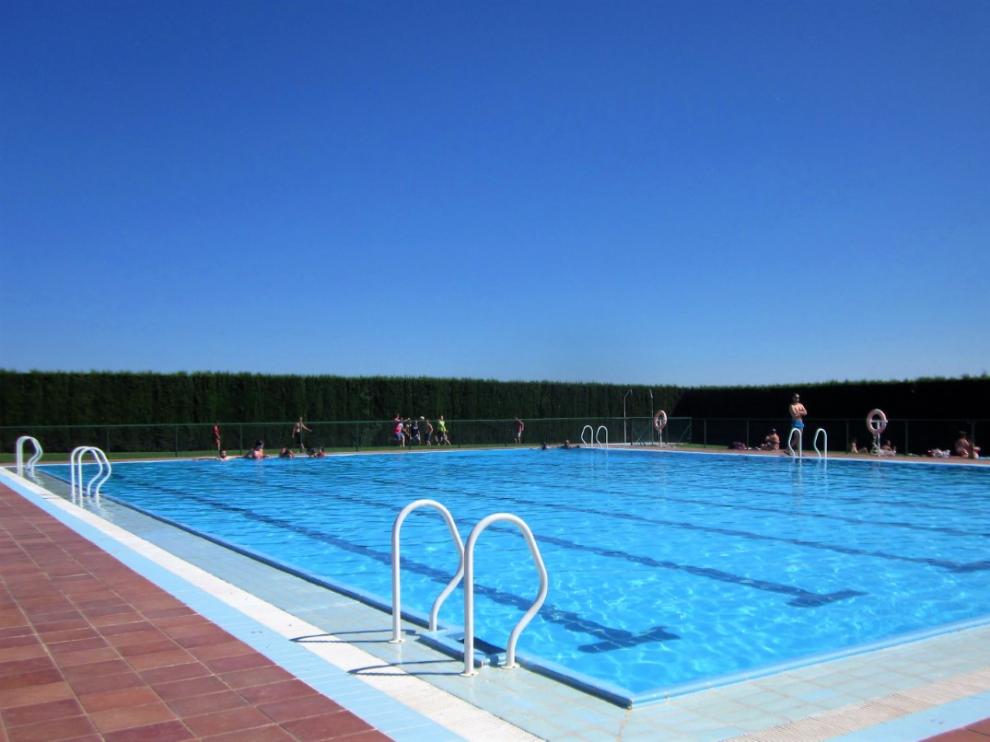 Foto de archivo de la piscina de Fonz