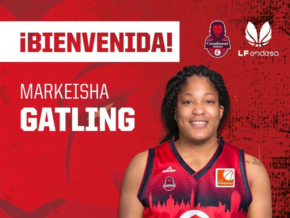 Markeisha Gatling, primer fichaje para la Liga Femenina Endesa.