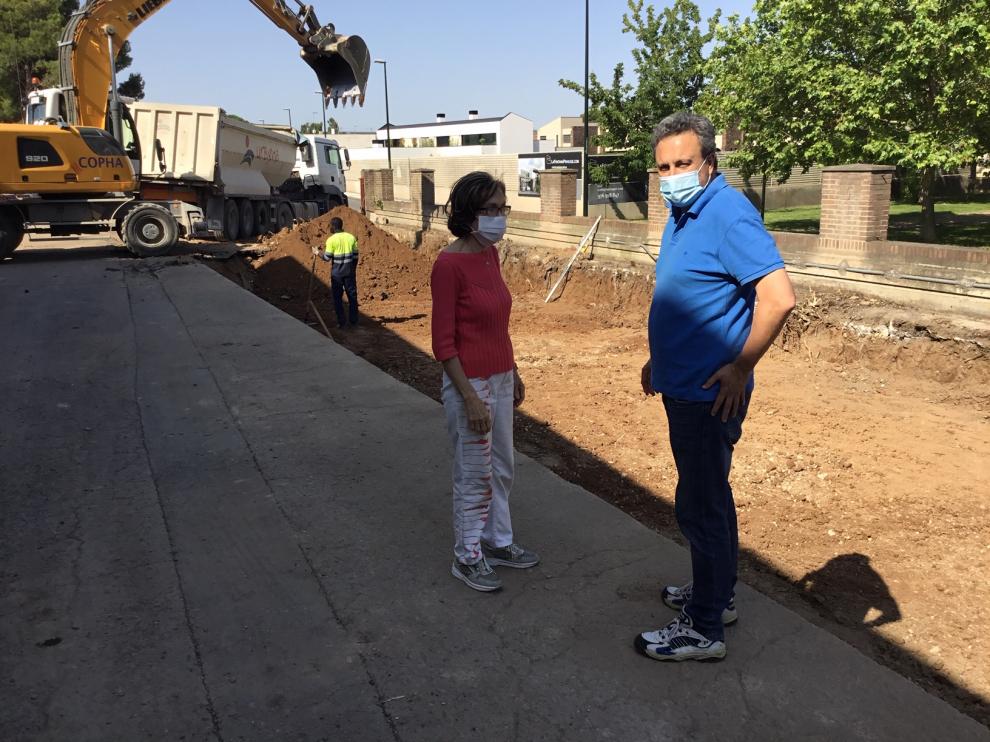 El Liceo Europa de Zaragoza inicia las obras del nuevo acceso al colegio