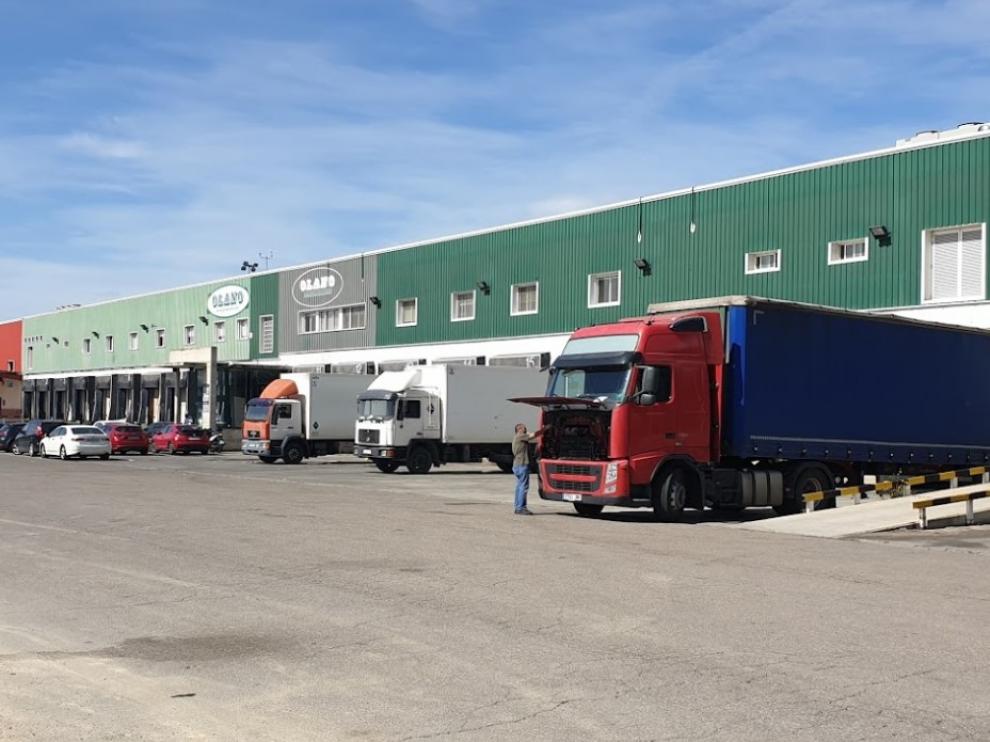 Instalaciones de Olano Seafood en Zaragoza.