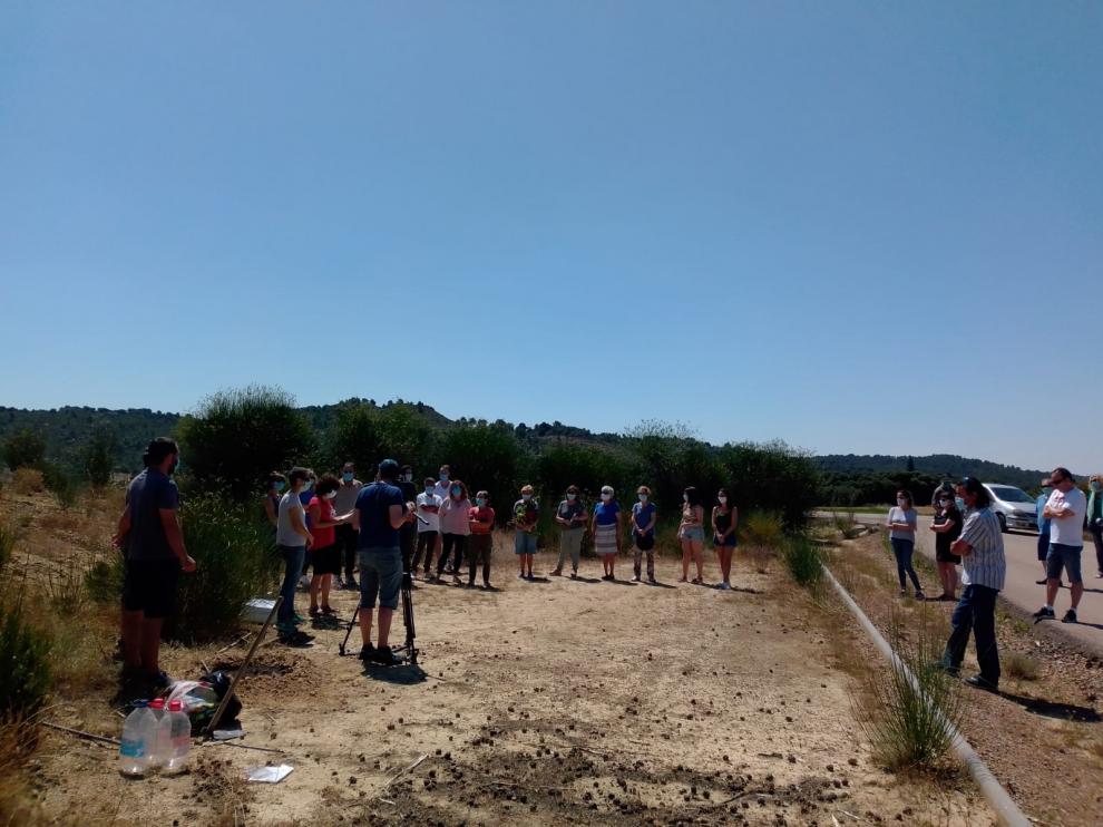 Biscarrués se une al homenaje por la víctimas de la covid-19