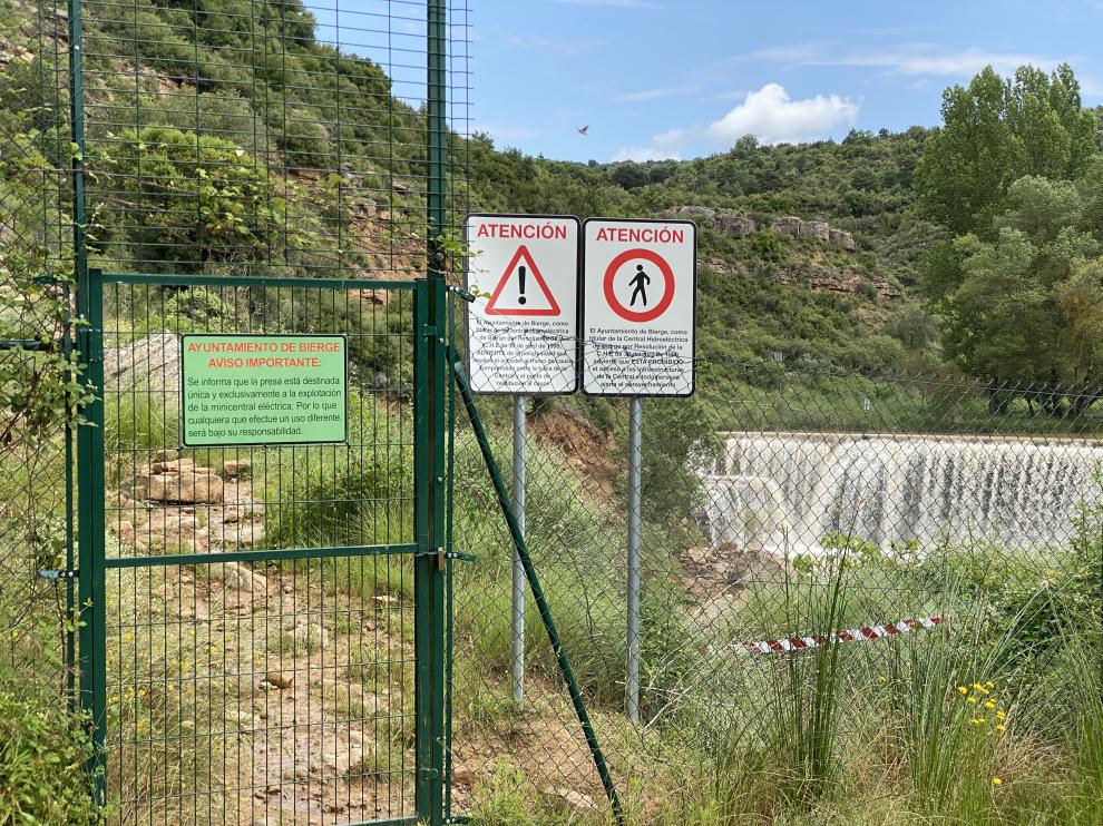 El Ayuntamiento de Bierge no abrirá este verano su popular Salto.