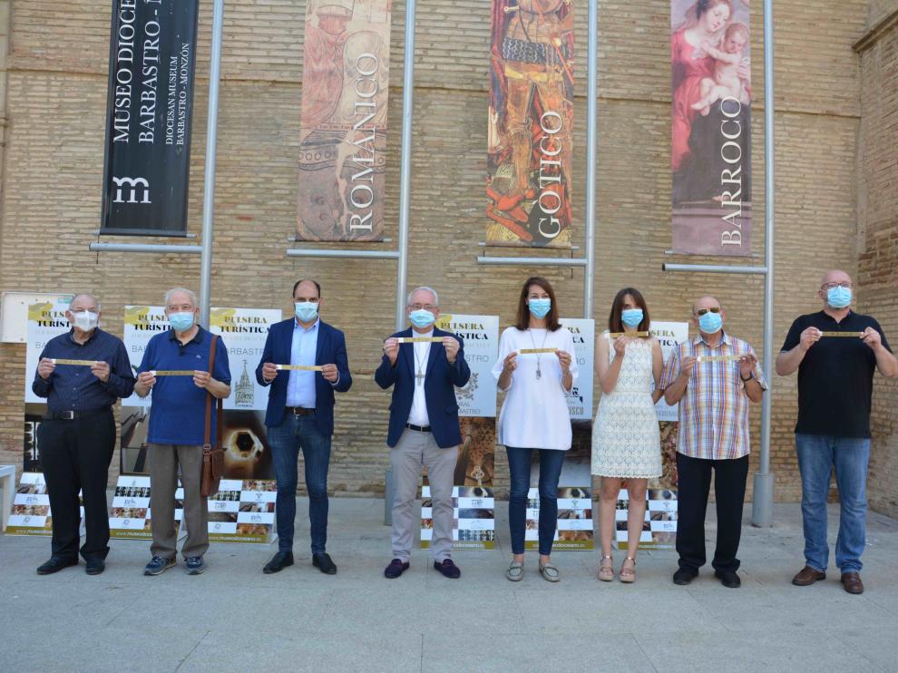 Una pulsera turística para visitar seis templos de interés en Barbastro