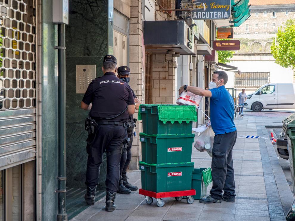 Aislamiento en un edificio en Santander tras registrarse 14 nuevos casos positivos por COVID19