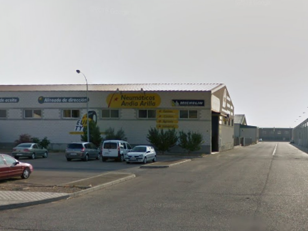 El accidente ocurrió en la empresa Neumáticos Andia Arilla
