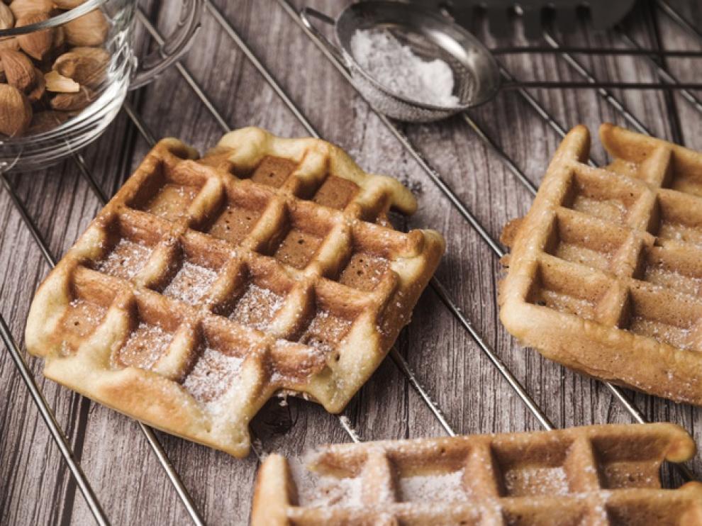 Solos o acompañados de 'toppings', los gofres son perfectos para merendar o desayunar.