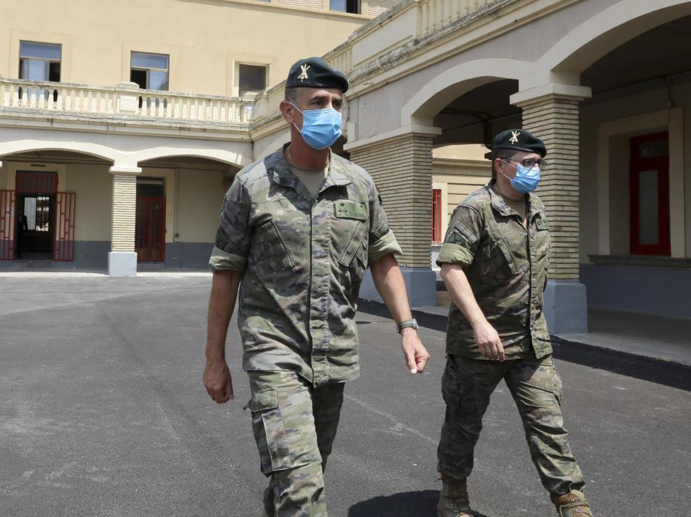 El cuartel general de la División Castillejos ya está operativo en Huesca.