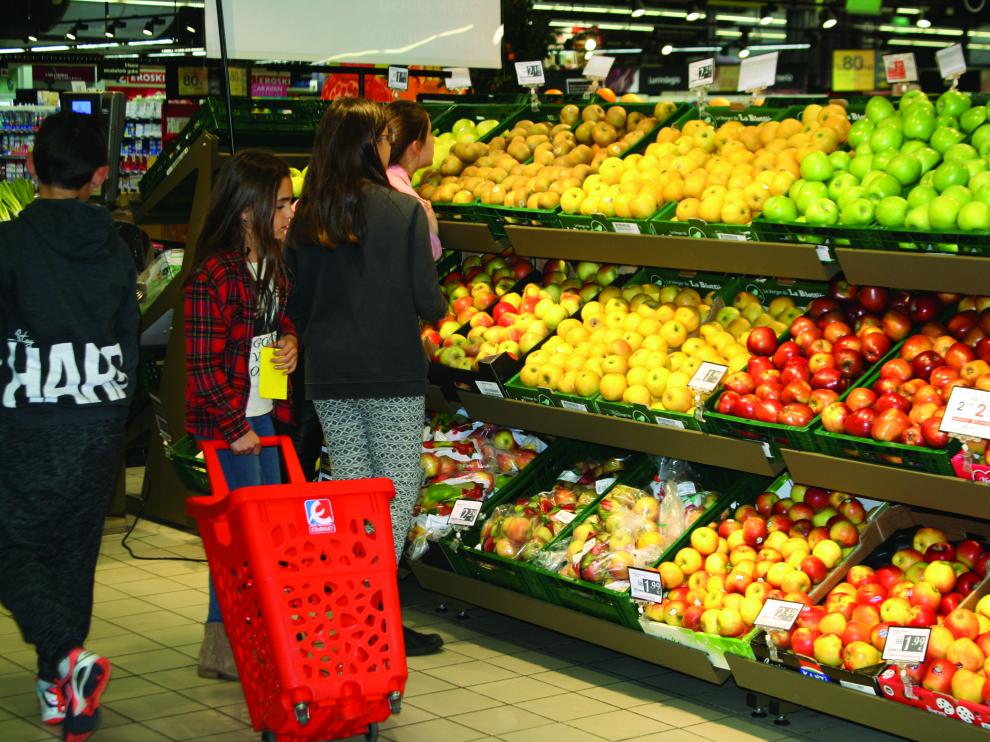 Los niños son una prioridad para Eroski, que con sus acciones trata de concienciarlos sobre la importancia de tener una alimentación equilibrada.
