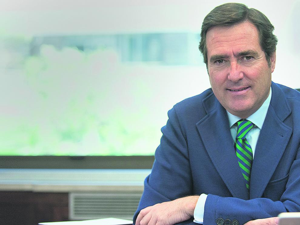 Antonio Garamendi, presidente de la CEOE.
