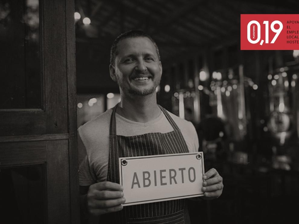Más de 350 bares y restaurantes de aragoneses reciben la ayuda de la plataforma 0,19 de Ambar