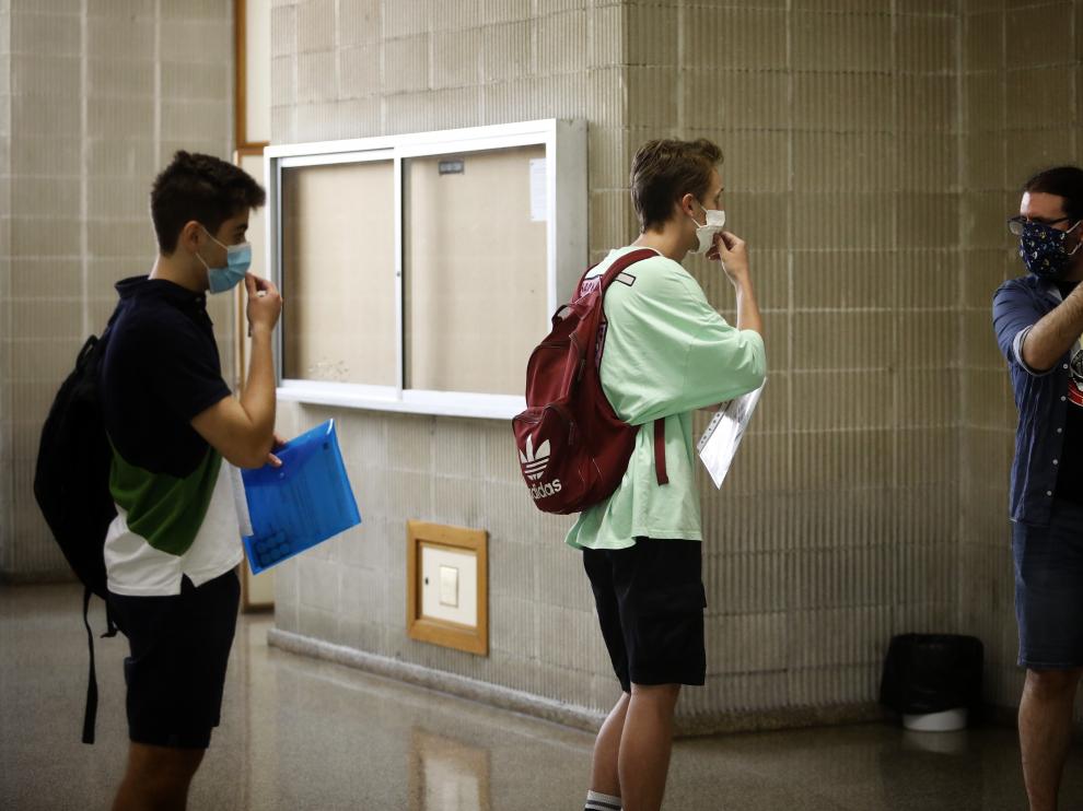 Más de 7.200 alumnos se presentan a la Evau más atípica de la historia.