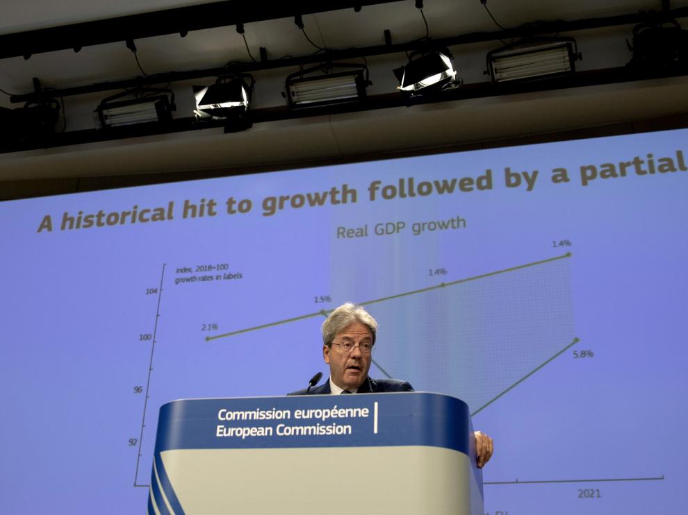 EU Commission expects economy to shrink more than expected