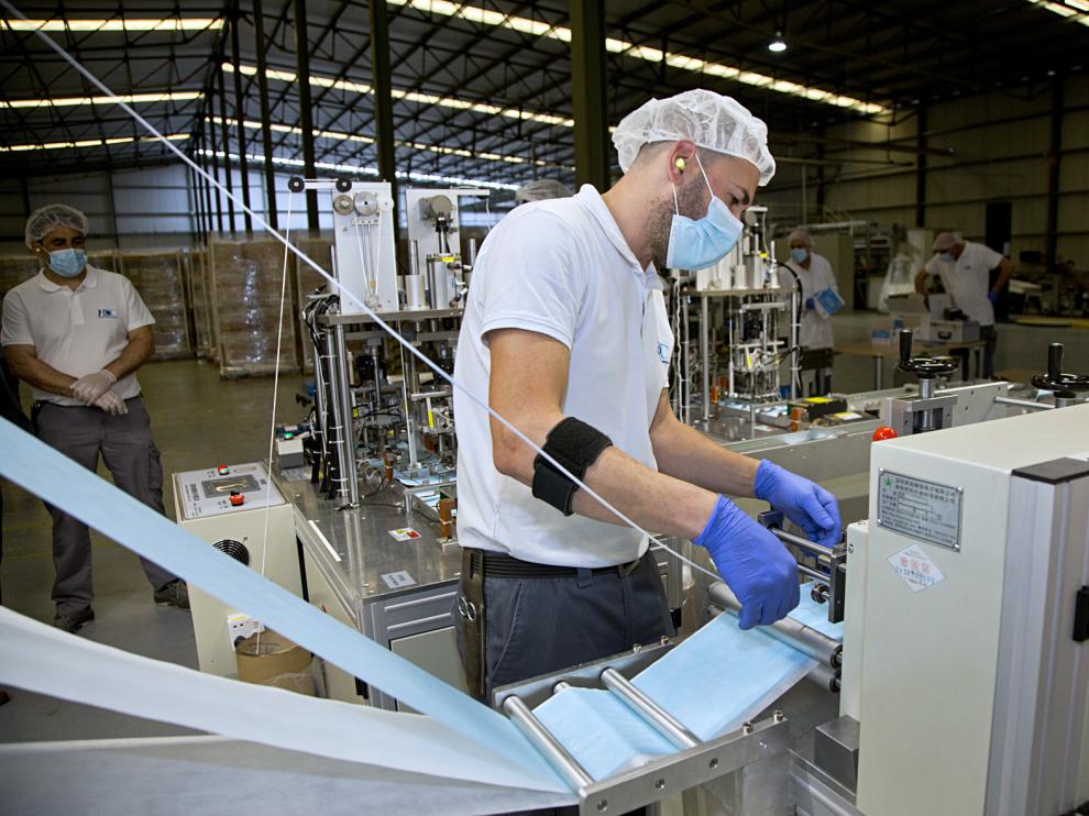 La planta de Hygiene Care Company en Calatayud fabrica dos