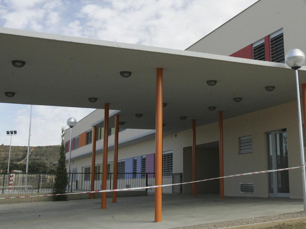 Imagen de archivo del colegio de Tierz, inaugurado en 2009 y donde se impartirá 1º de la ESO.