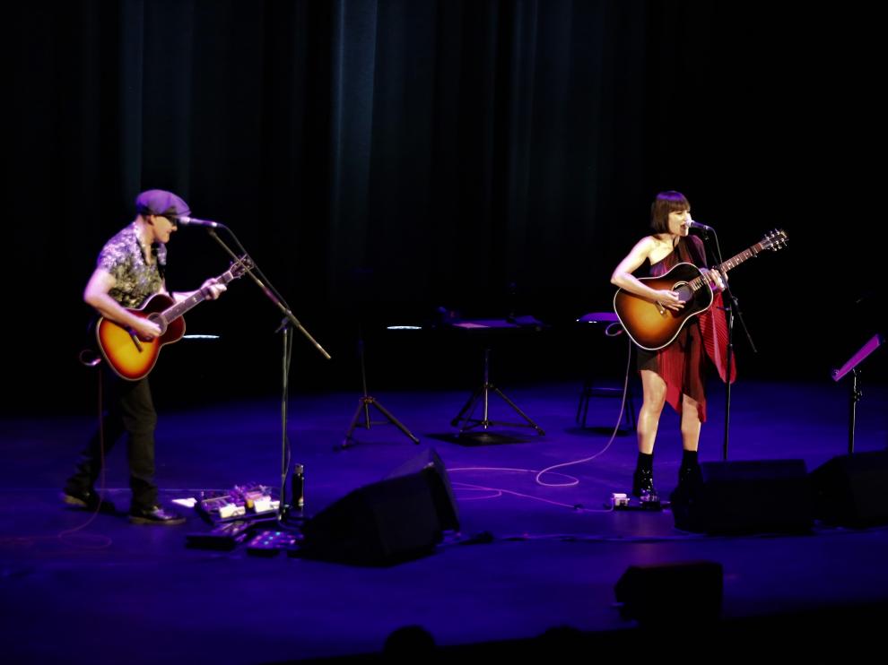 Amaral deslumbra en el Auditorio de Huesca.