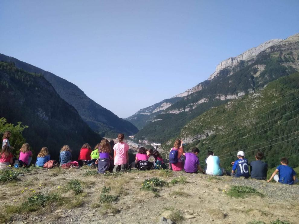 Campamento de verano.