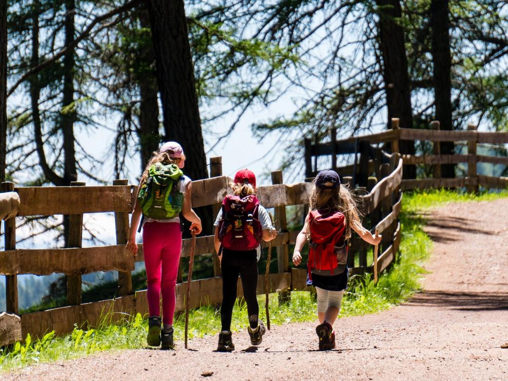 El turismo activo, una opción perfecta con niños.