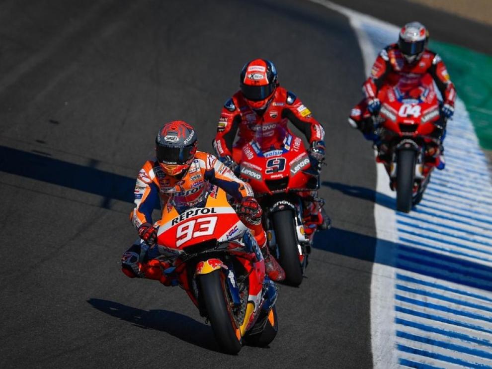 Marc Marquez, Repsol Honda Team, en los test de Jerez