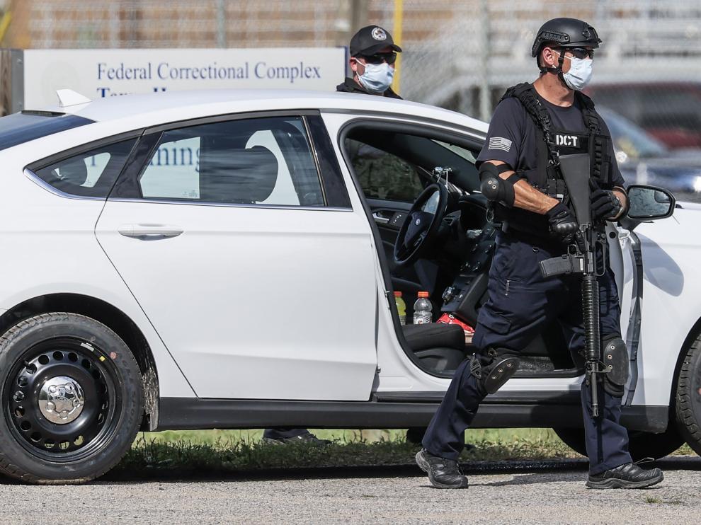Federal executions resume at the US Penitentiary in Terre Haute, Indiana, USA