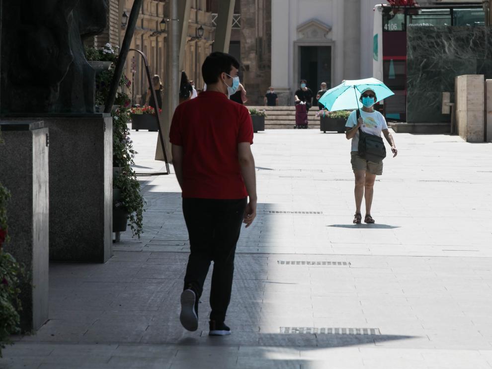 Ola de calor en Zaragoza