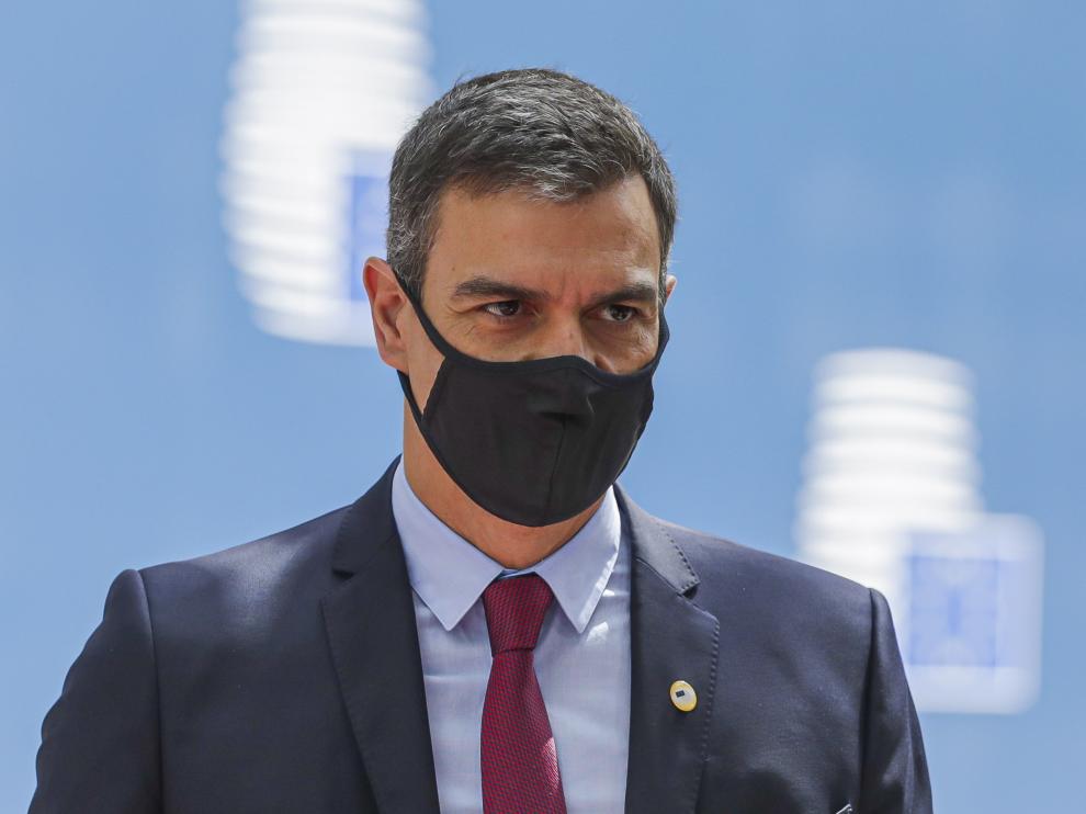 Pedro Sánchez en Bruselas este lunes