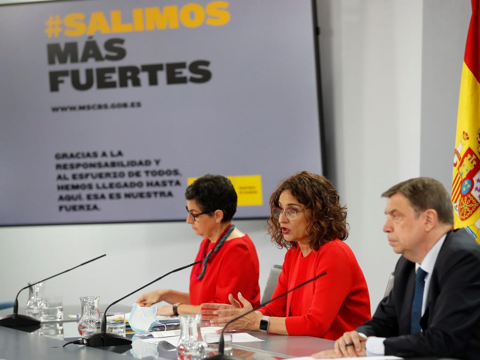 Rueda de prensa tras el Consejo de Ministros