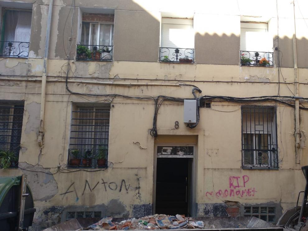 Edificio en la calle de Estación.