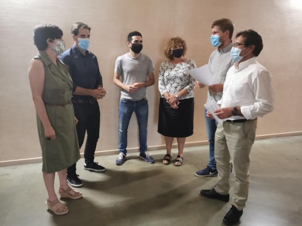 Reunión de los seis presidentes comarcales.