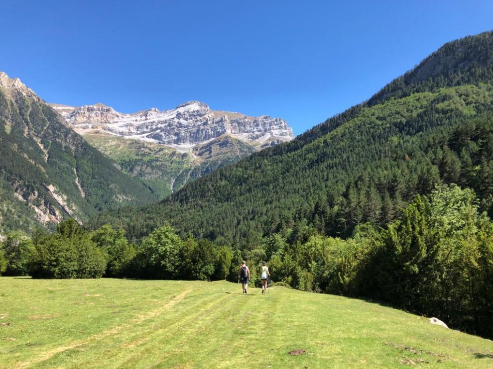 Una imagen del valle de Bujaruelo, este mes de julio.