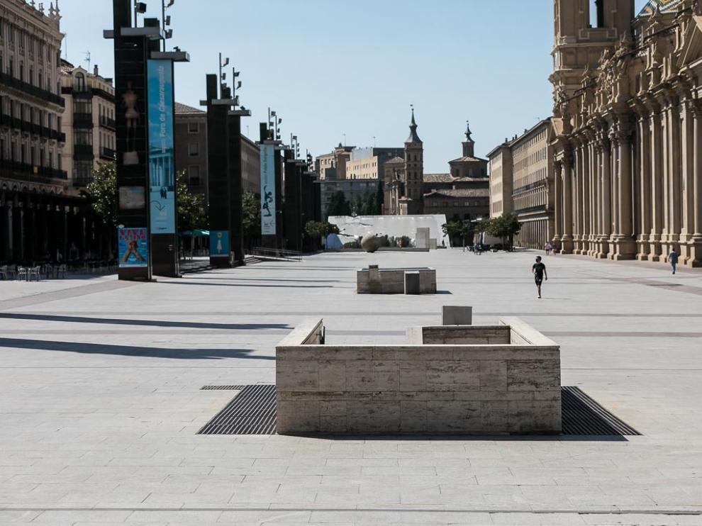 Calor en Zaragoza