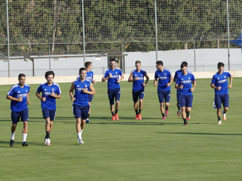 El Real Zaragoza regresa esta tarde a los entrenamientos.