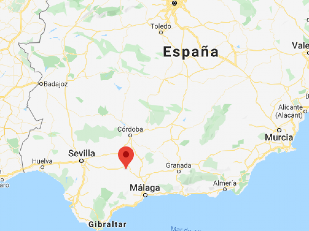 el accidente ha sido en un campo de la localidad de Pedrera, en la Sierra Sur de Sevilla.