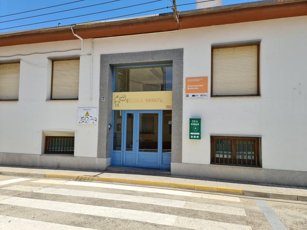 La actuación ha comenzado este lunes por la Escuela Infantil Municipal de Binéfar.