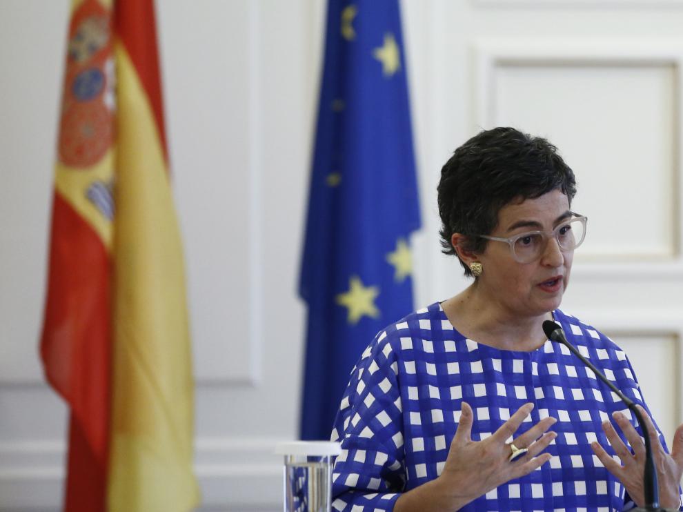 La ministra de Asuntos Exteriores, Arancha González Laya.