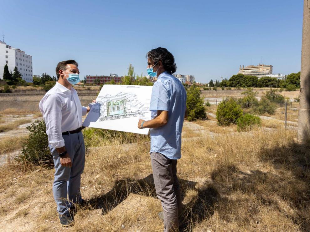 Presentación de proyecto de urbanización del parque Pignatelli.