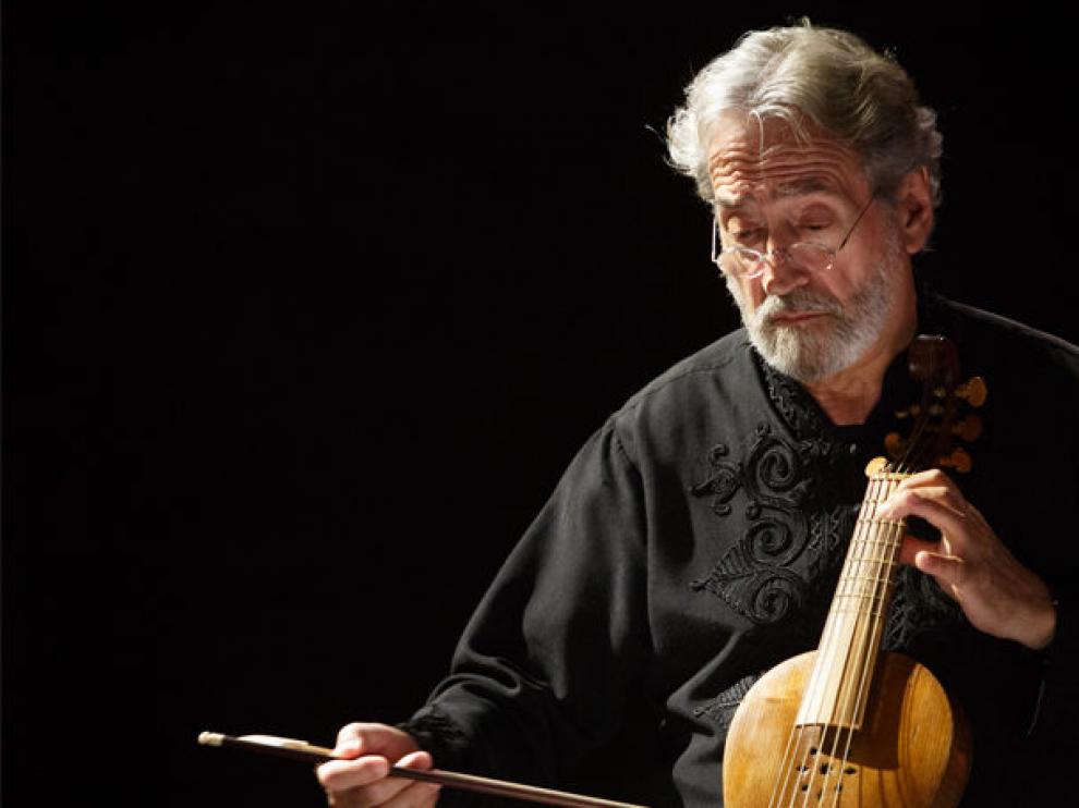 Jordi Savall tocará el 7 de agosto en la iglesia de Canfranc Estación.