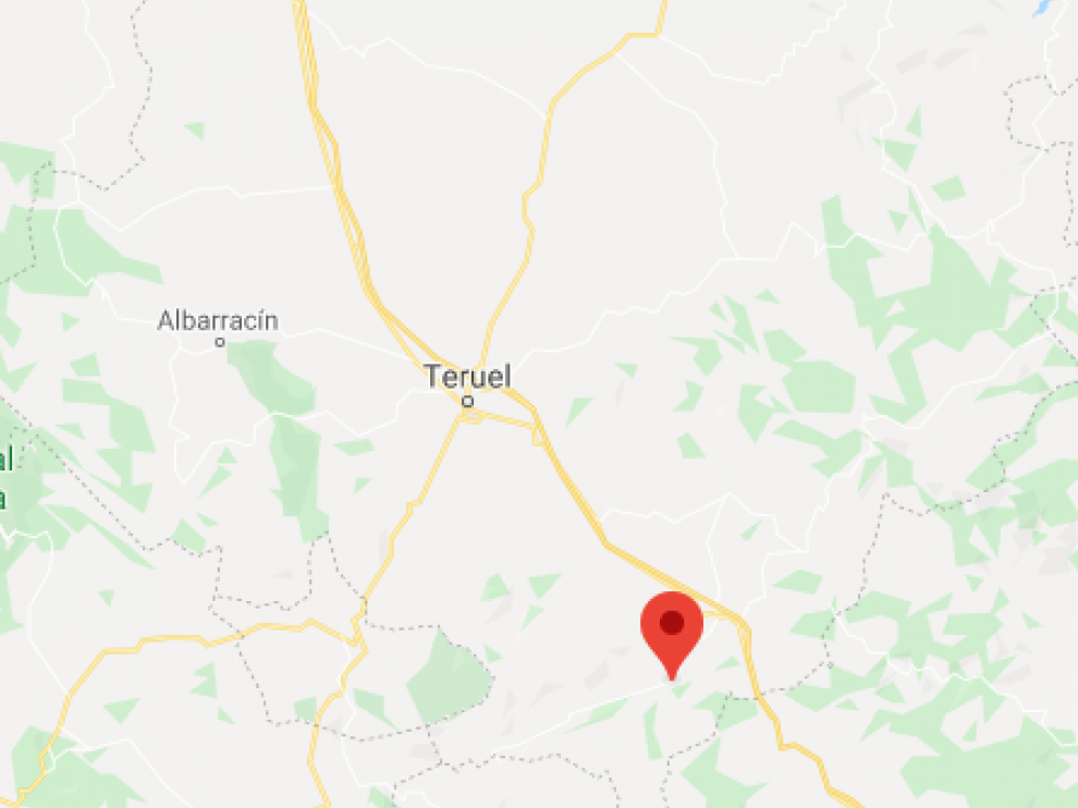 El accidente ocurrió en el término municipal de Manzanera