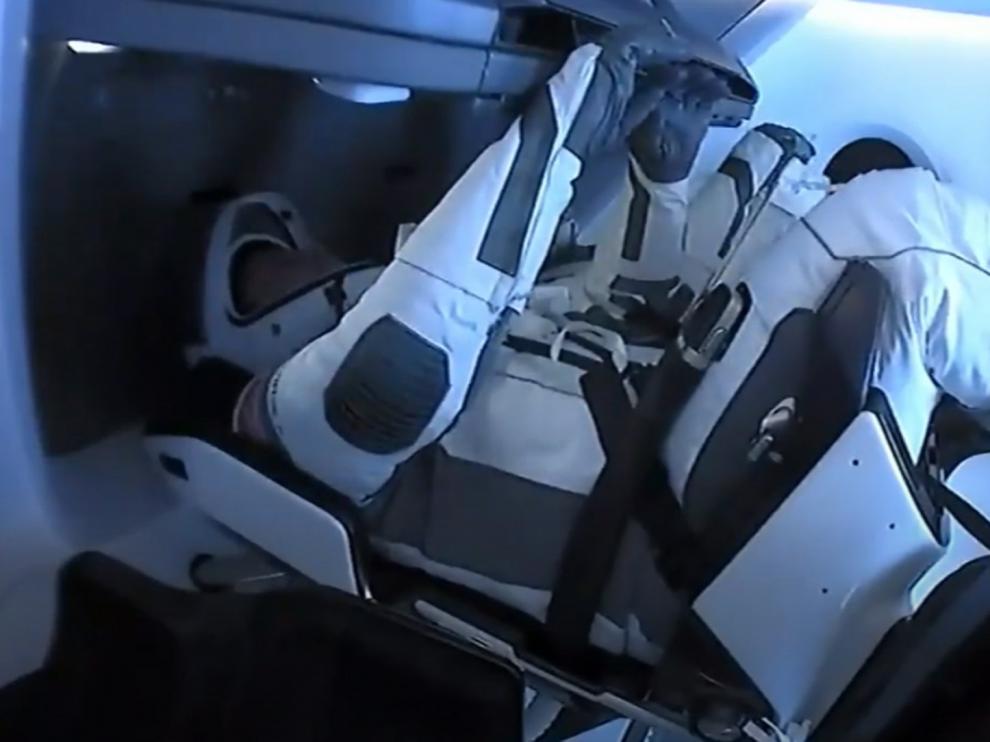 Crew Dragon Endeavour departs the International Space Station