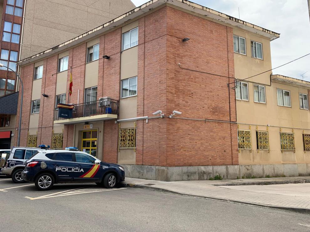 Imagen de la comisaría de Jaca.