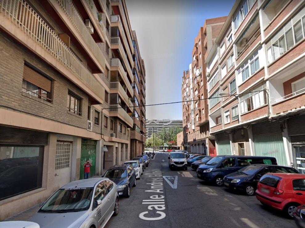 Una imagen de la calle de Andrés Gurpide.