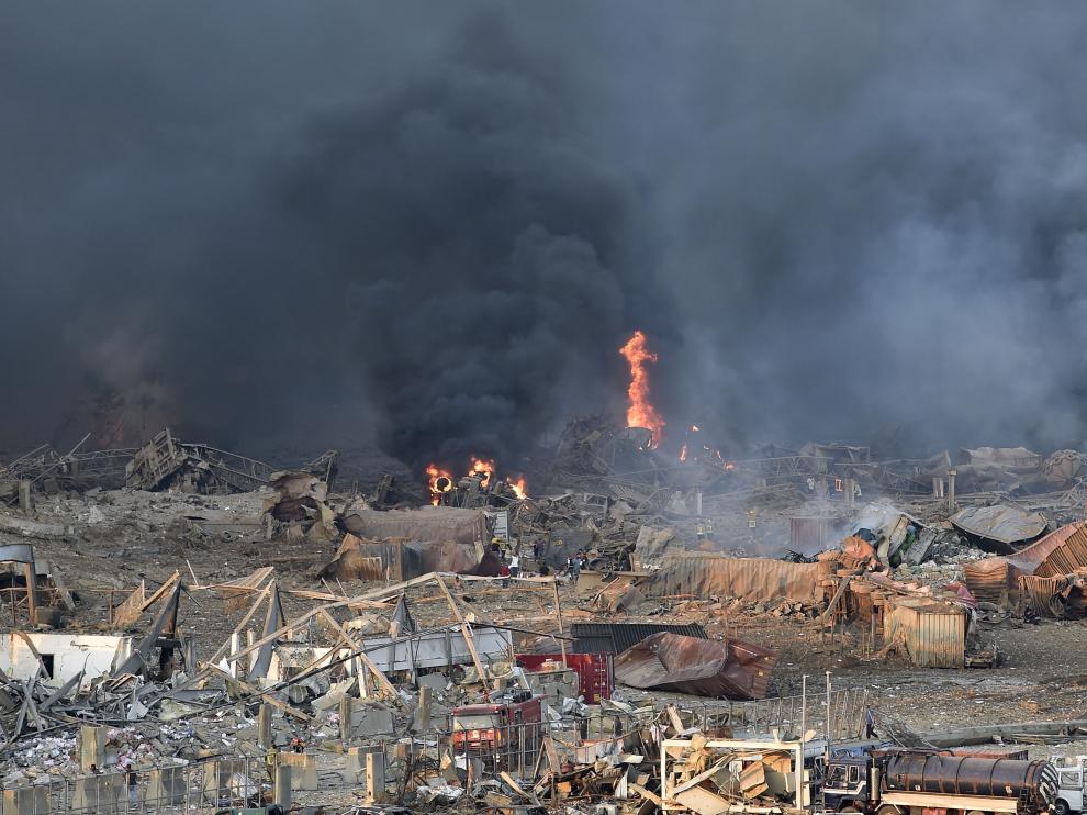 Explosión en Beirut