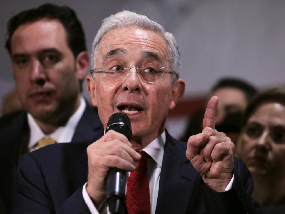 Foto de archivo de Álvaro Uribe